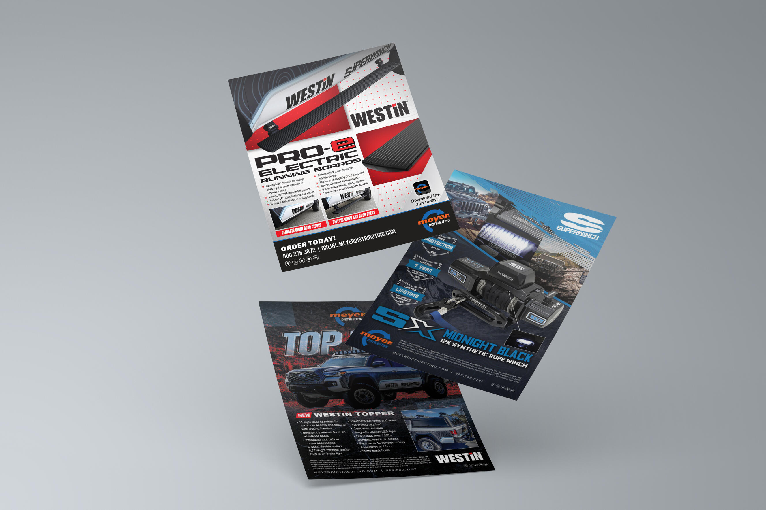 ✦ // flyers and magazine ads